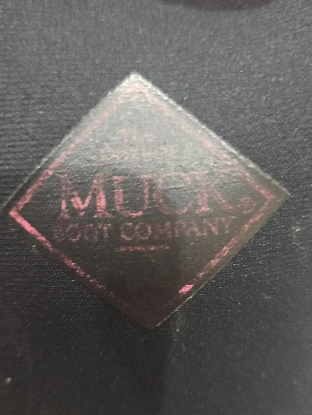 Muck Boot Company Black & Pink Muck Boots